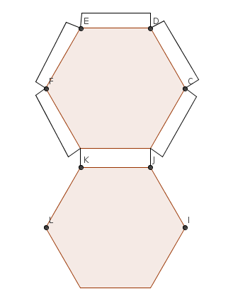 Wie zeichne ich ein Netz für ein 6 seitiges Prisma?