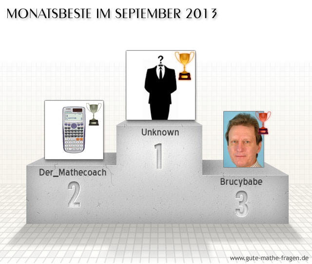 GMF Monatsbeste Sep 2013