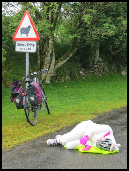 fahrrad falling down