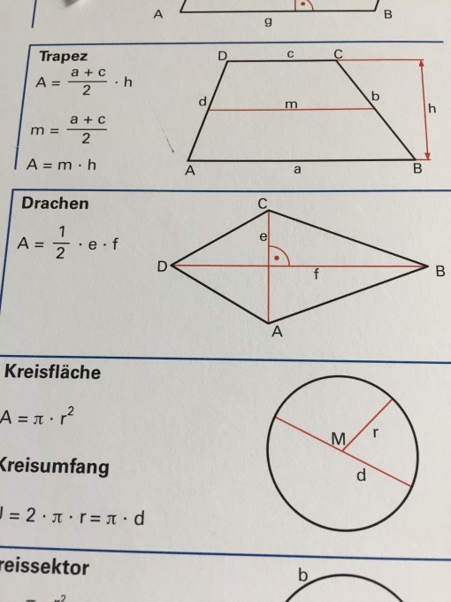 Trapez und Kreis. Flächeninhalt und Umfang | Mathelounge