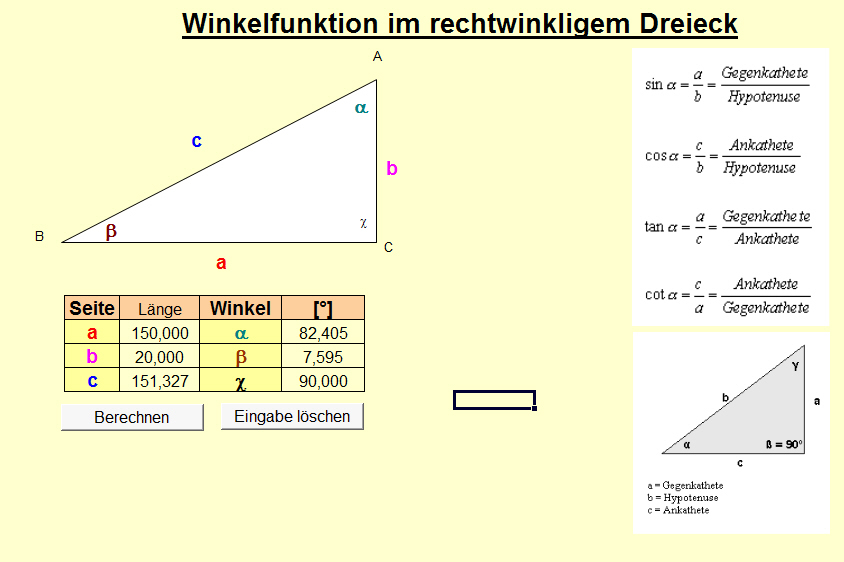 Winkelfunktionen